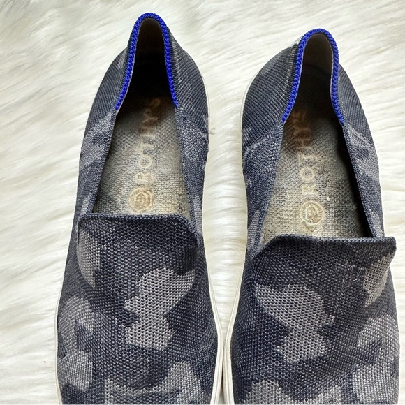 Rothy’s Original Slip On Camo Sneakers Size 8.5 - Picture 5 of 11